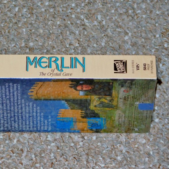 Merlin of the Crystal Cave VHS 1993 Brand New CBS Fox Video Mary Stewart BBC - Picture 11 of 11